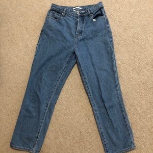 Pacsun high rise straight leg jeans